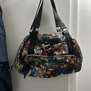 Vintage Ed Hardy Barrel Bag